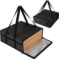 Bodaon Pizza Bags for Delivery 16" x 16" x 6" – Compact Pizza Bag Holds Up to 3 by Bodaon