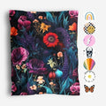 10x13 Poly Mailers – Dark Floral – Waterproof, Tear-Resistant Shipping Bags by PackageMint