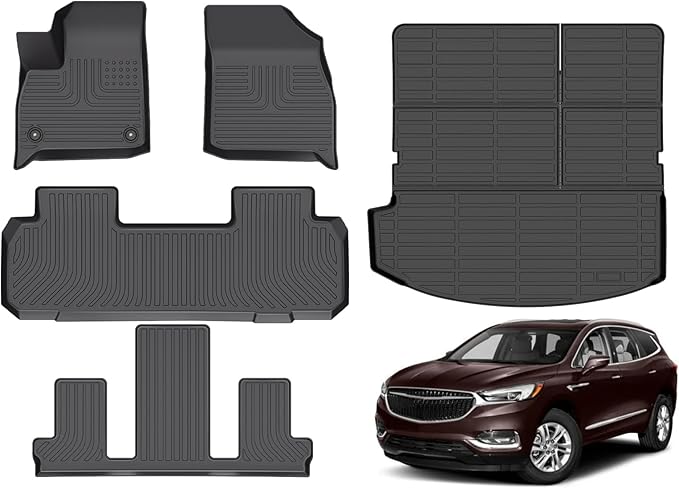 Hutisya-Floor Mats & Cargo Liner Set Fit by Hutisya