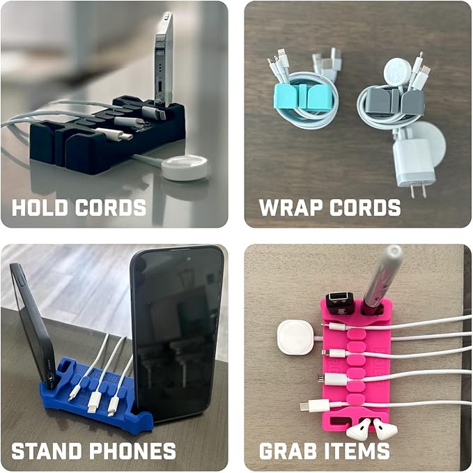 CordBrick DeskBrick Heaviest Weighted Cord Organizer - Image 6