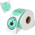 MFLABEL 750-Pack Green Round Labels by MFLABEL