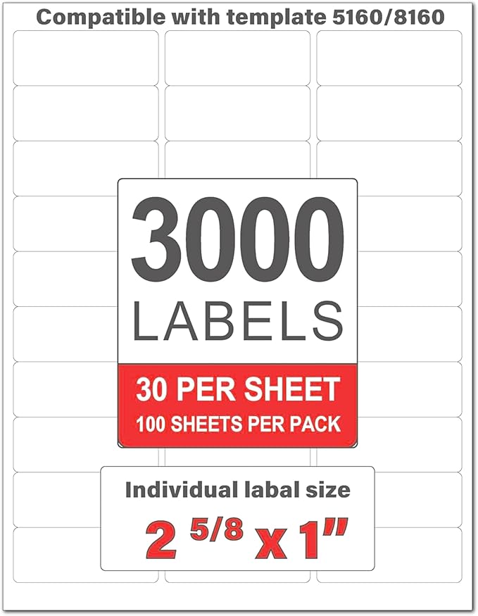 Perfect Peel Printable Address Labels, and More by CraniumPress