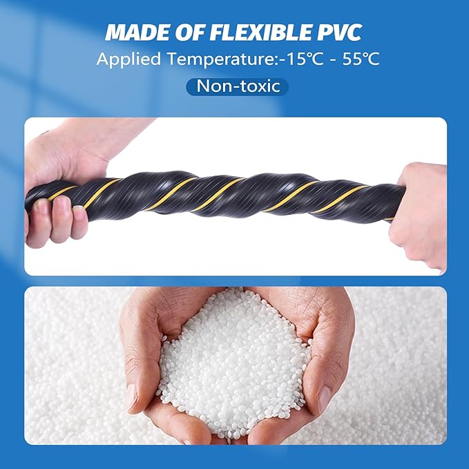 6.5FT Heavy Duty PVC Floor Cable Cover, Floor Cord Cover, Cable Protector - Image 5