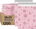 Metronic Christmas Poly Mailers 10x13" 1200pc Shipping Bags by METRONIC