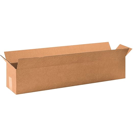 BOX USA Shipping Boxes 32"L x 6"W x 6"H 25-Pack Long Corrugated Boxes by BOXUSA