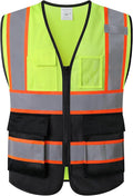 Reflective Mesh Safety Vest for Men Women by Ekkosafety
