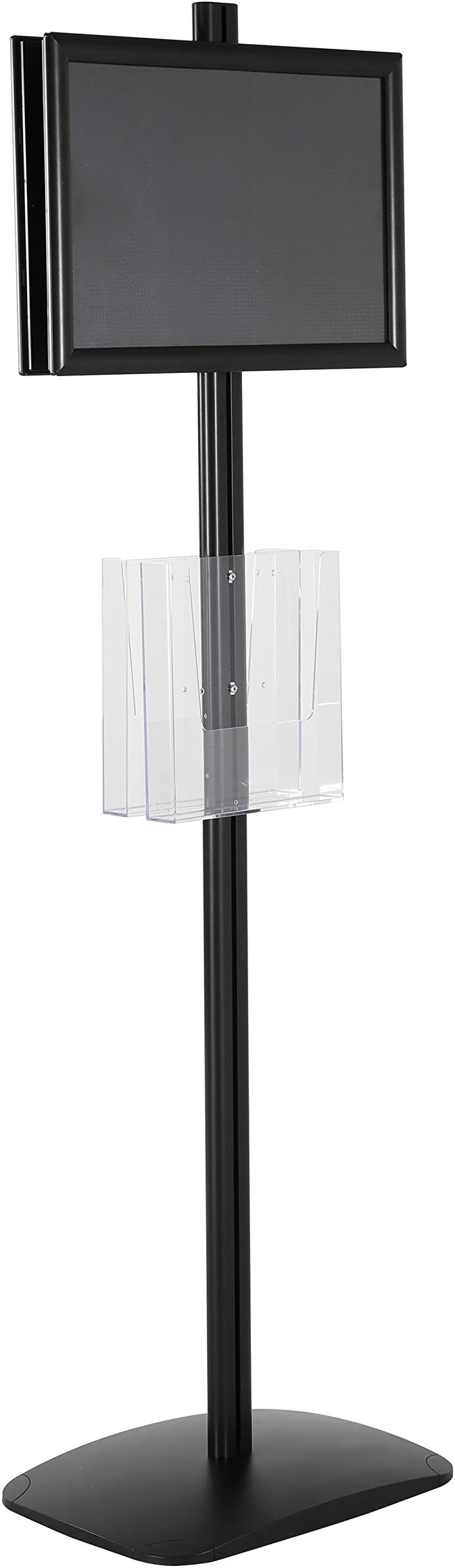 M&T Displays Free Standing Aluminum Display Stand Double Sided Document - Image 7