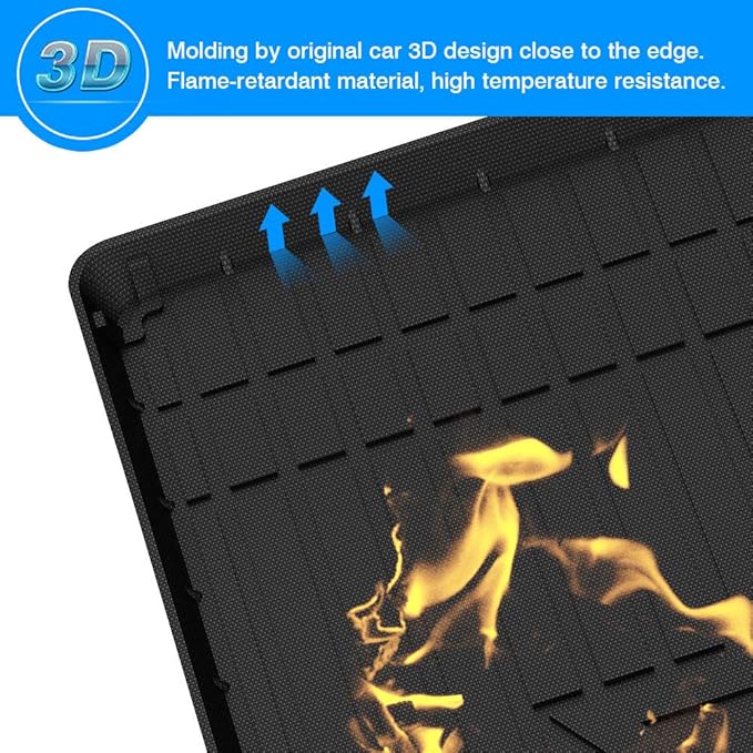 Cargo Liner Fits for Audi A4 / S4 2017 2018 2019 2020 2021 2022 2023 2024 Cargo - Image 3