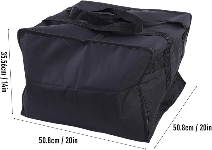 TOPINCN Insulated Pizza Delivery Bag, Thermal Food Carrier - Image 5