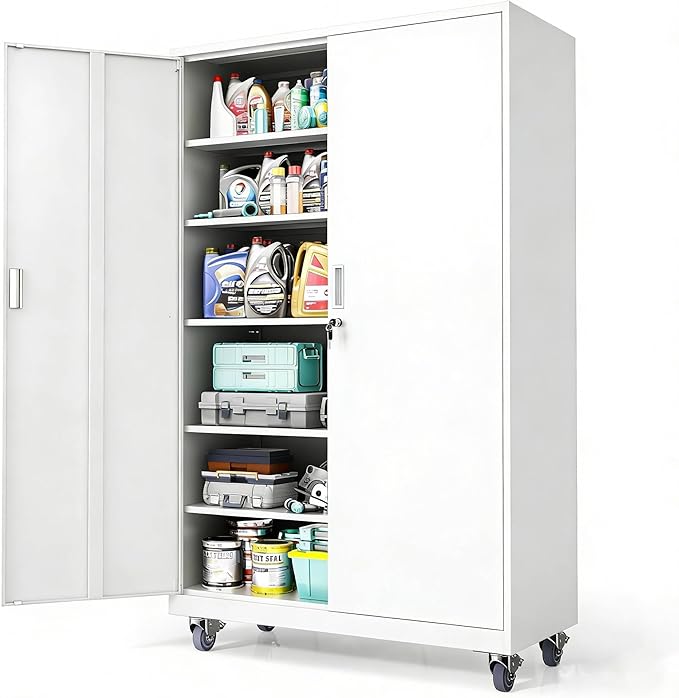 VINGLI Large Metal Storage Cabinet by VINGLI