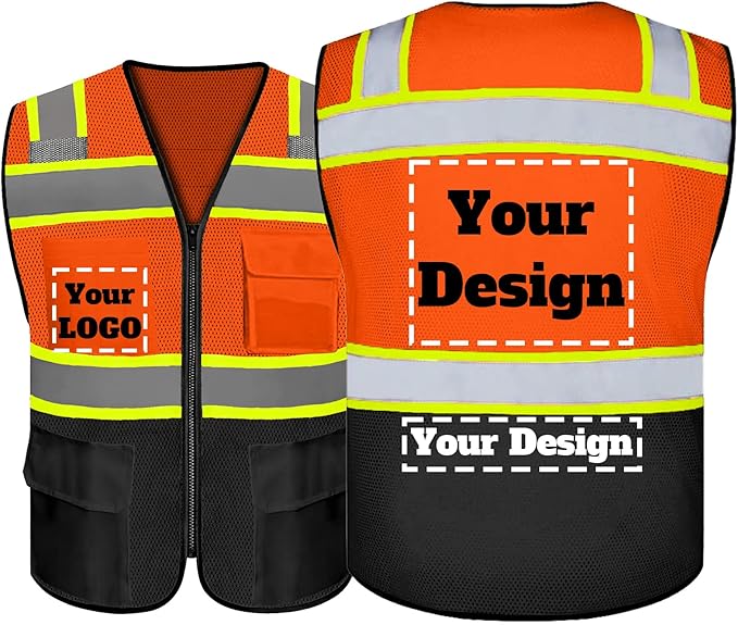 Safety Vest Customize Logo by evershare