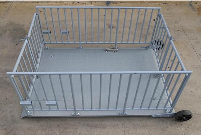 Liberty LS-930-5’x7’ Platform Cage System Portable Livestock Animal Weighing - Image 4