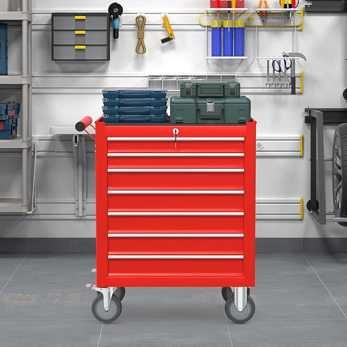 7-Drawer Rolling Tool Chest - Image 4
