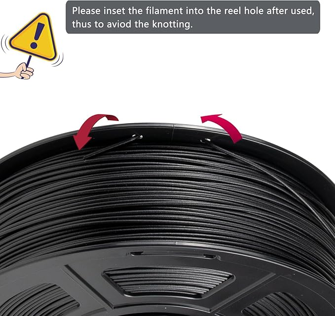 iSANMATE Carbon Fiber ASA Filament 1.75mm, UV/Rain/Heat Resistant Tough 3D - Image 4