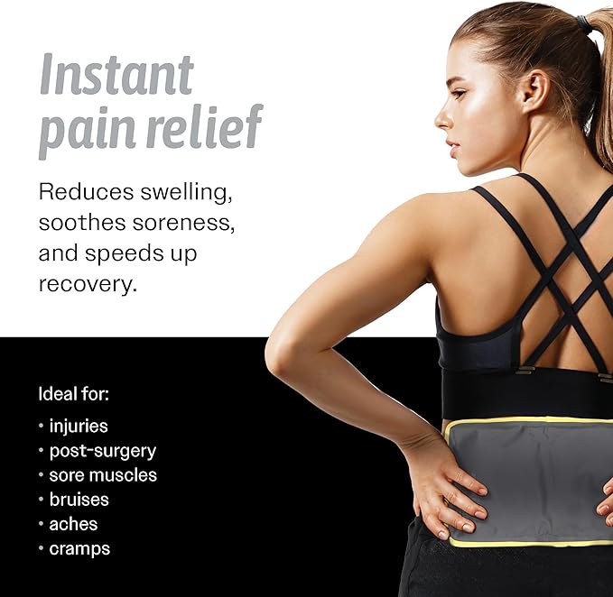 Hot & Cold Reusable Gel Packs Flexible Soft Compress - Image 3