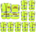 BeautyWill Custom Safety Vest Logo Class 2 High Visibility Reflevtive Vest by BeautyWill