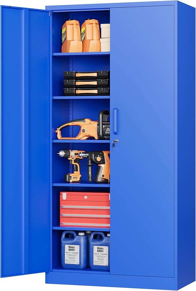 STANI Metal Garage Storage Cabinet by STANI