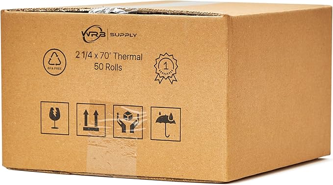 2-1/4" x 70' Thermal Paper 50 Rolls - Image 6