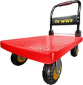 Platform Truck, Foldable Push Cart Dolly by Hrwug