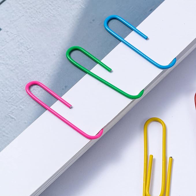 Colored Jumbo Paper Clips, School and Office Use Colored - Image 5