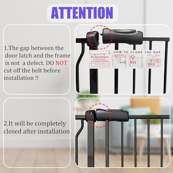 Extra Wide 57.5-62 Inch Large Baby Gates - Image 7