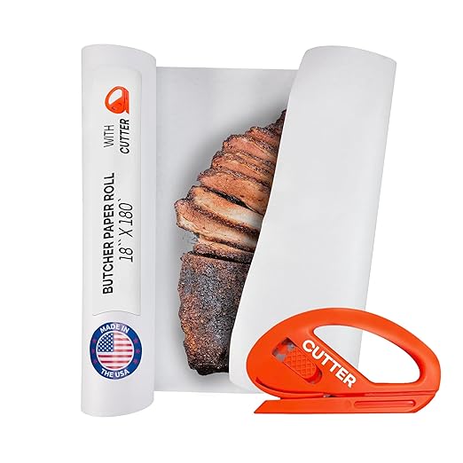 White Butcher Paper 18" x 2160" by IDLPackaging