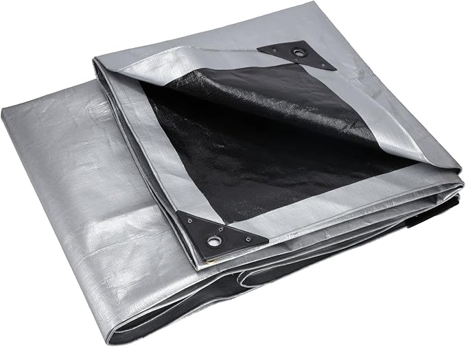 WHITEDUCK Super Heavy Duty Poly Tarp Cover 16 Mil & 10 Mil - Image 9