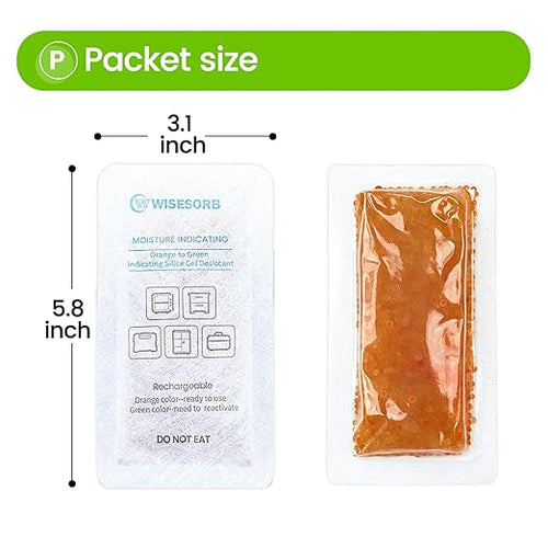 15Pcs 40 Gram Rechargeable Desiccant, Indicating Silica Gel, Gun Safe - Image 2