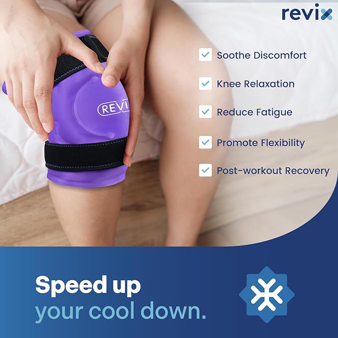 REVIX 20" XXXL Ice Pack for Knee Discomfort and Fatigue, Reusable Extra Large - Image 6