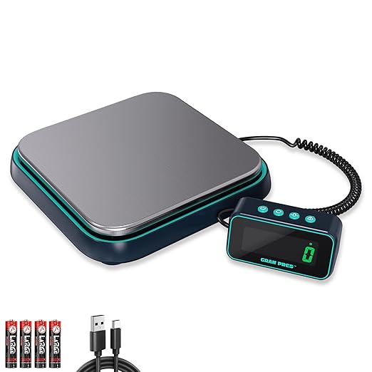 Digital Shipping Scale, 86 lbs/0.1oz Highly Accurate Postal Scale by GRAM+PRES