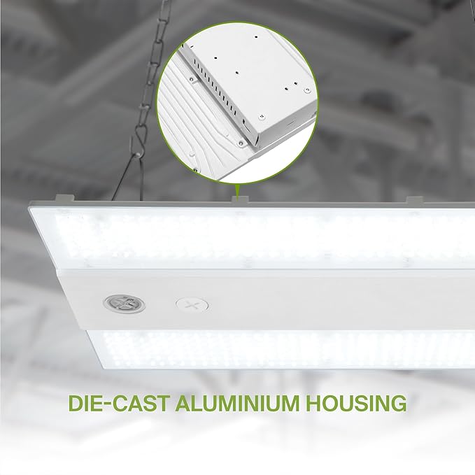 ASD LED Linear High Bay Light Fixture, Commercial Shop Lighting | 3CCT - Image 5