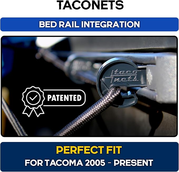 Cargo Net for Toyota Tacoma Long Bed - Image 4