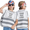 A-SAFETY Kids High Vis Reflective construction Safety vest customized LOGO by A-SAFETY