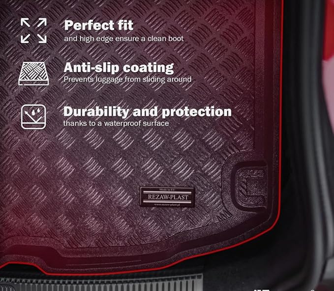 Rezaw-Plast Cargo Mat for Mercedes CLA 2014 2015 2016 2017 2018 2019 C117 - Image 2