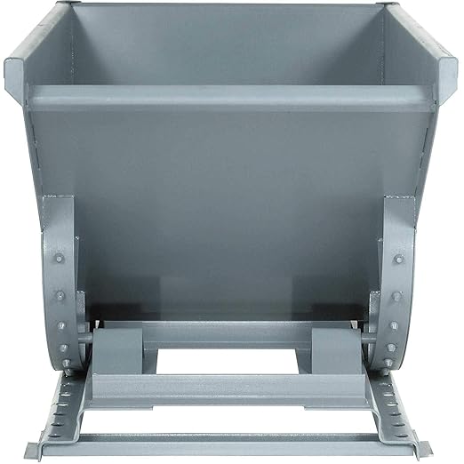 Global Industrial 2 Cu Yd Gray Medium Duty Self Dumping Forklift Hopper - Image 4