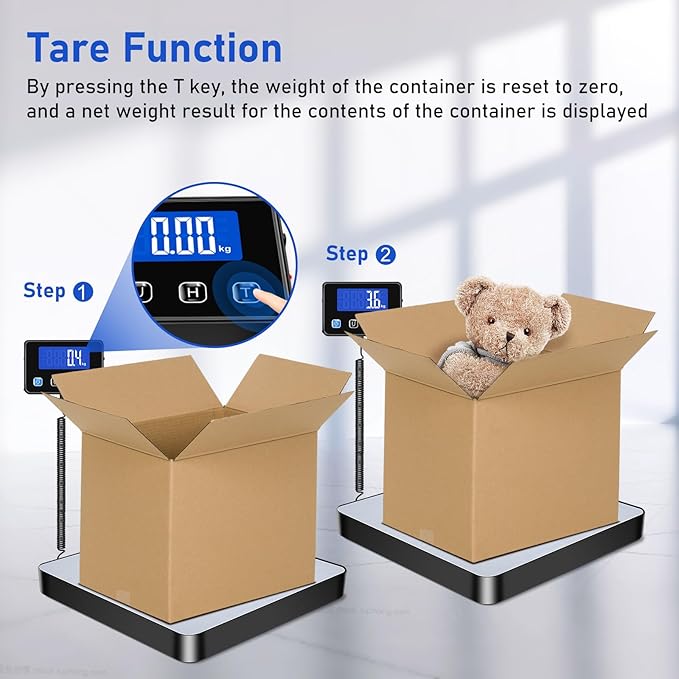 Shipping Scale, 440lb/0.5oz High Accuracy Digital Scale - Image 5