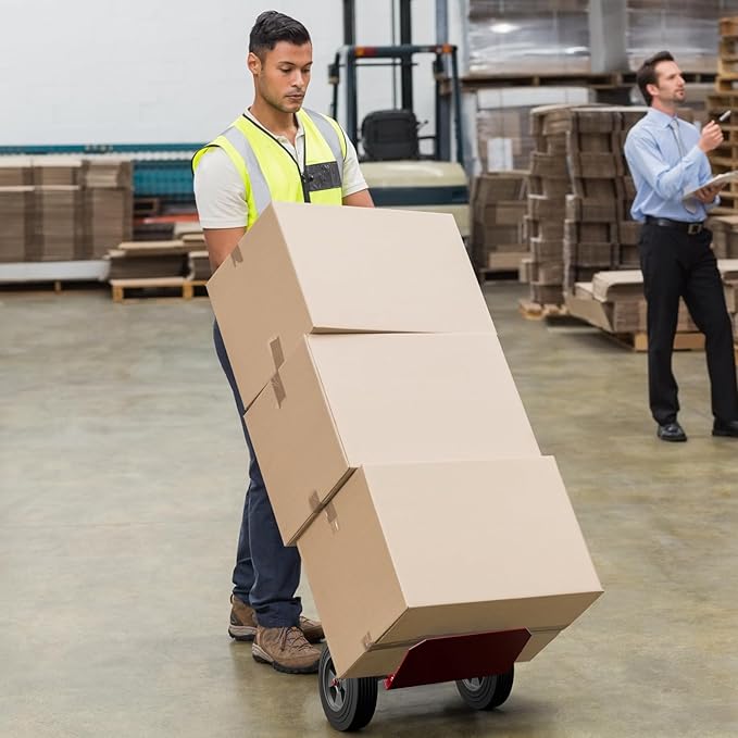 Goplus Hand Truck, P-Handle Hand Truck Dolly - Image 7