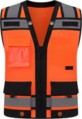 Class 2 High Visibility Reflective Safety Vests Women & Men by Gasoline