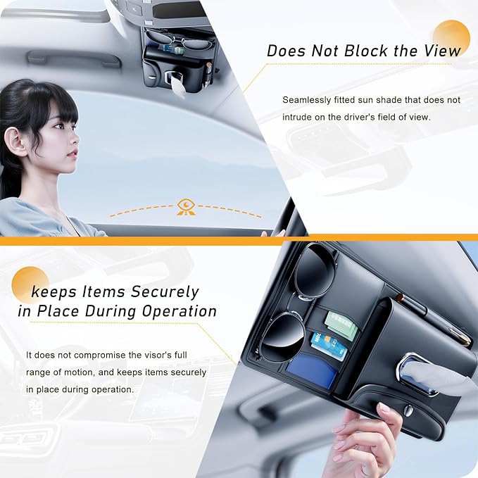 Tumecos Car Sun Visor Organizer - Image 2