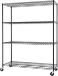 Trinity Basics 4-Tier Adjustable Wire Shelving by TRINITY