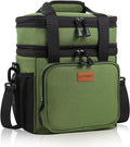 Expandable XLarge Lunch Box, Insulated Heavy Duty Lunch Bag Waterproof by GLENKEY