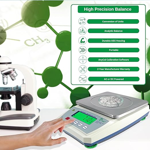 TREE HRB-XG 3101 High Resolution Balance, 3100 G X 0.1 G Accurate Digital - Image 4