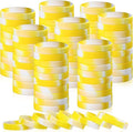 Liliful 100 Pcs Silicone Rubber Wristbands Rubber Wristband Bracelet Bands by Liliful