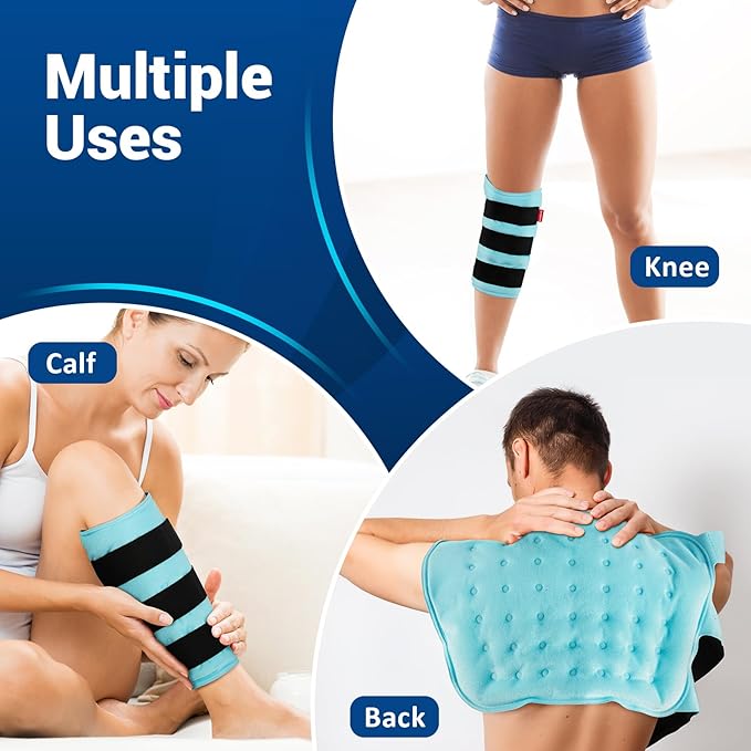 Comfytemp Extra Large Calf Shin Splint Ice Packs - Image 7