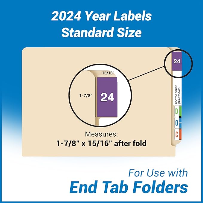 2024 Year Stickers, Doctor Stuff 2024 Chart Stickers, Ames Large Style - Image 4