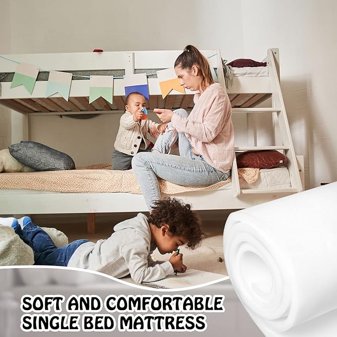 Amylove Polyurethane Foam 24" x 72" High Density Cushion Upholstery Foam Sheet - Image 7