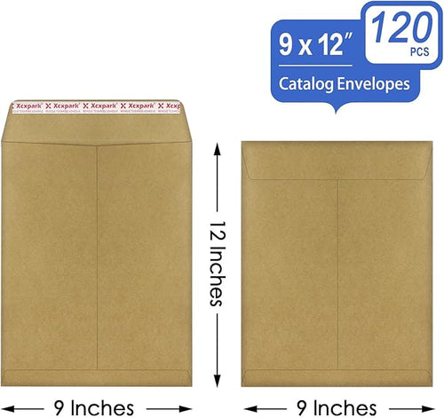 120 PCS 9x12 inches Security Catalog Envelopes Printable Self Seal Envelopes - Image 2