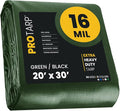PROTARP Extra Heavy Duty 16 Mil Tarp Cover, Waterproof, UV Resistant, Rip and by Protarp
