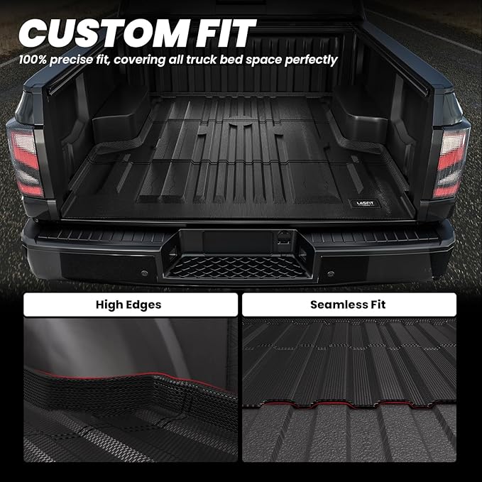 LASFIT Bed Mat for Nissan Titan 2017-2024 & Titan XD 2016-2024 5.6FT/67 inchs - Image 3