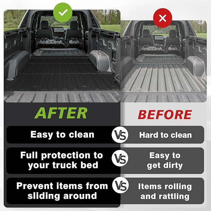 TripleAliners Truck Bed Mat Compatible - Image 7